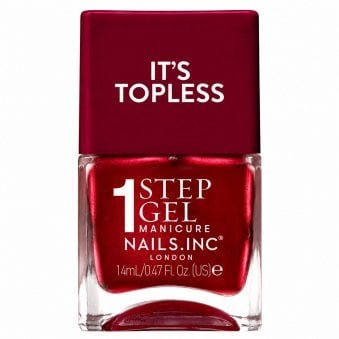 1 Step Gel Manicure Nail Polish It's Topless Poppy 14ml