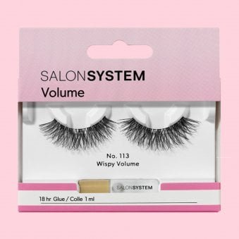 113 Wispy Volume Reusable Eyelashes (Adhesive Included) (0225141)