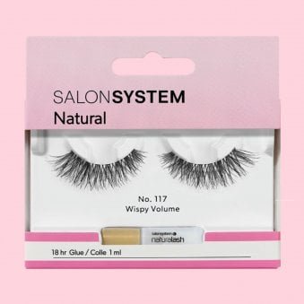 117 Wispy Volume Reusable Eyelashes (Adhesive Included) (0225478R)