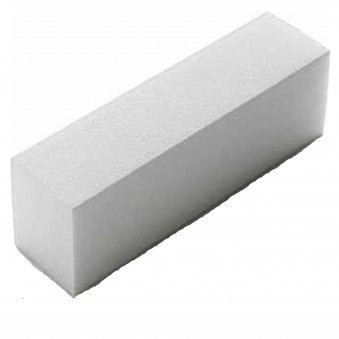 Nail Sanding Block - White (120/200 Grit)