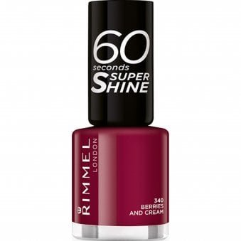 60 Seconds Nail Polish - Berries And Cream (340) 8ml