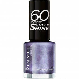 60 Seconds Nail Polish - Hot Metal Love (811) 8ml