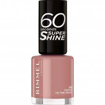 60 Seconds Nail Polish - Mauve To The Music (230) 8ml