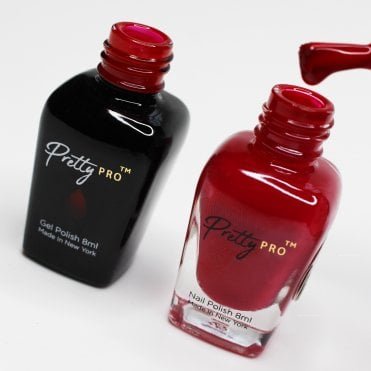 A Pretty Pair Hema Free Gel Polish & Nail Polish Duo - A Rodrigues Rose (2 x 8ml)