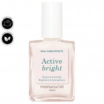 Green Vegan-Friendly All In One Nail Treatment - Active Bright 15ml (22127)