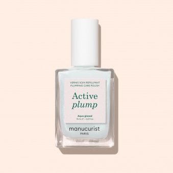 All In One Nail Treatment Active Plump - Aqua Glazed 15ml 