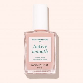 Green Vegan-Friendly All In One Nail Treatment - Active Smooth 15ml (01)