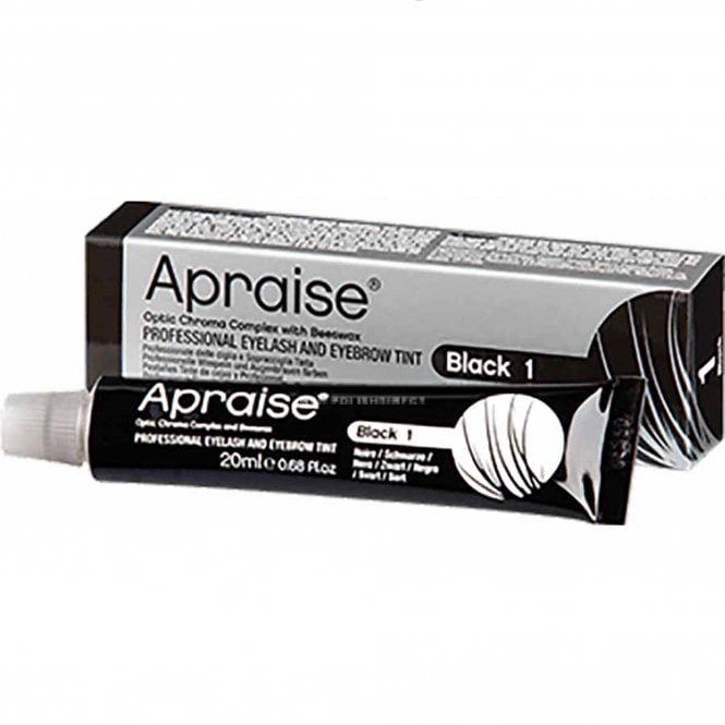 Apraise Eyelash & Eyebrow Tint - Black 1 20ml (555550) PROFESSIONAL USE ONLY
