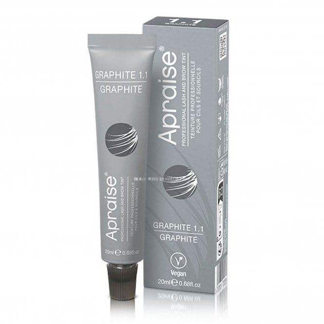Apraise Vegan Friendly Eyelash & Eyebrow Tint - Graphite 1.1 20ml (555860) PROFESSIONAL USE ONLY