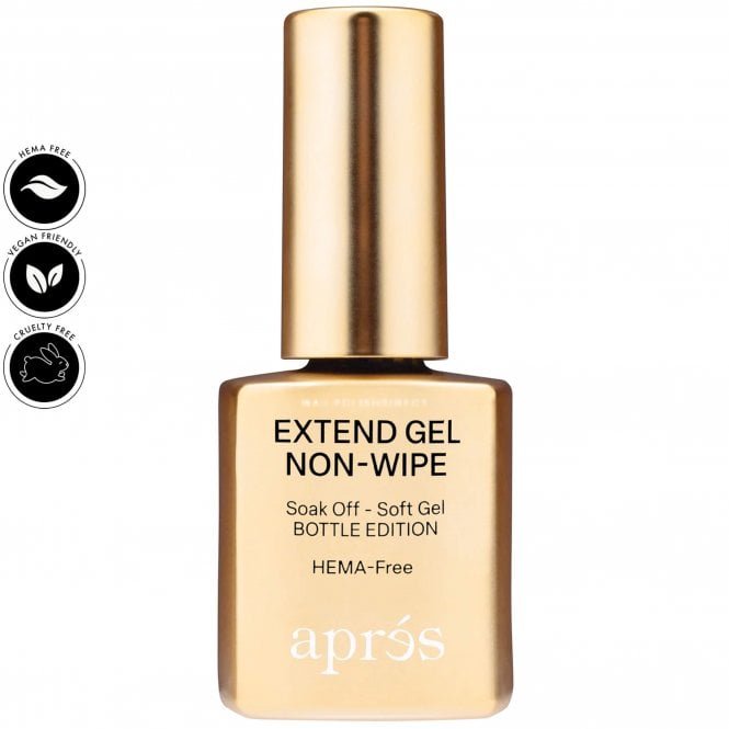 Aprés HEMA & TPO Free Extend Gel Non-Wipe Builder In Bottle - Clear 15ml