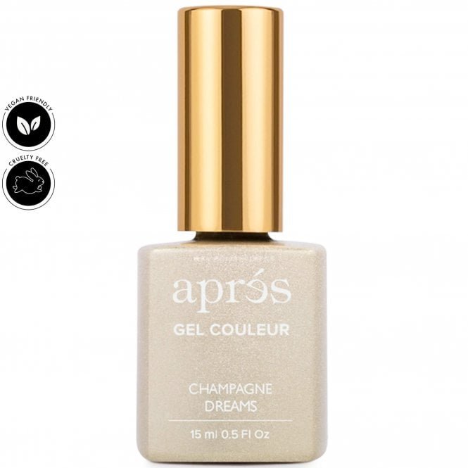 Aprés Gel Couleur Vegan Gel Polish - Champagne Dreams 15ml