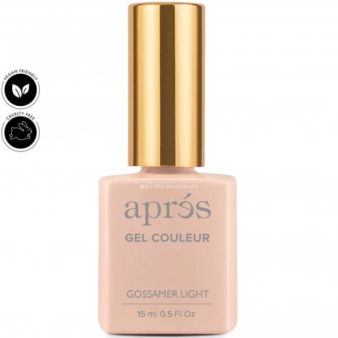 Aprés Gel Couleur Hema & TPO Free Gel Polish - Gossamer Light 15ml