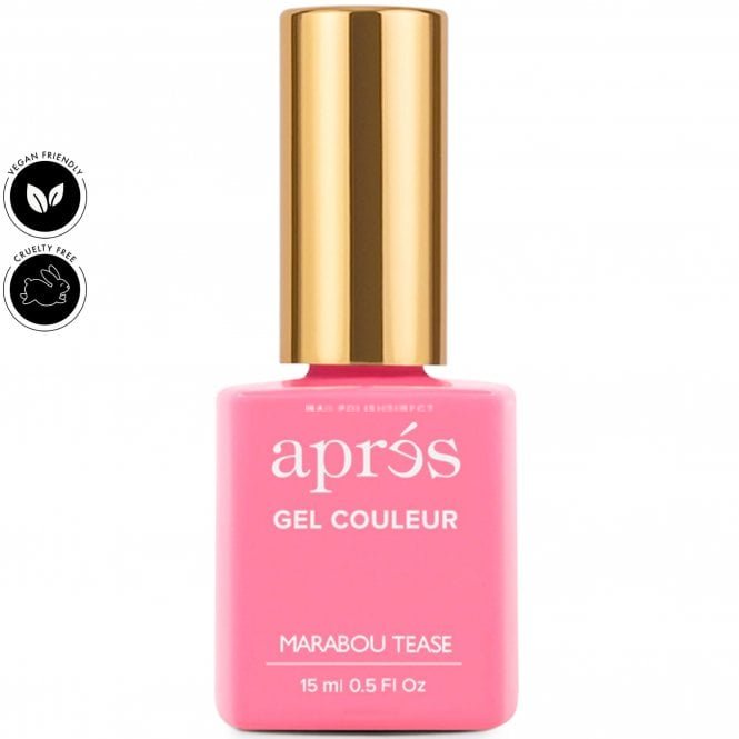 Aprés Gel Couleur Hema & TPO Free Gel Polish - Marabou Tease 15ml