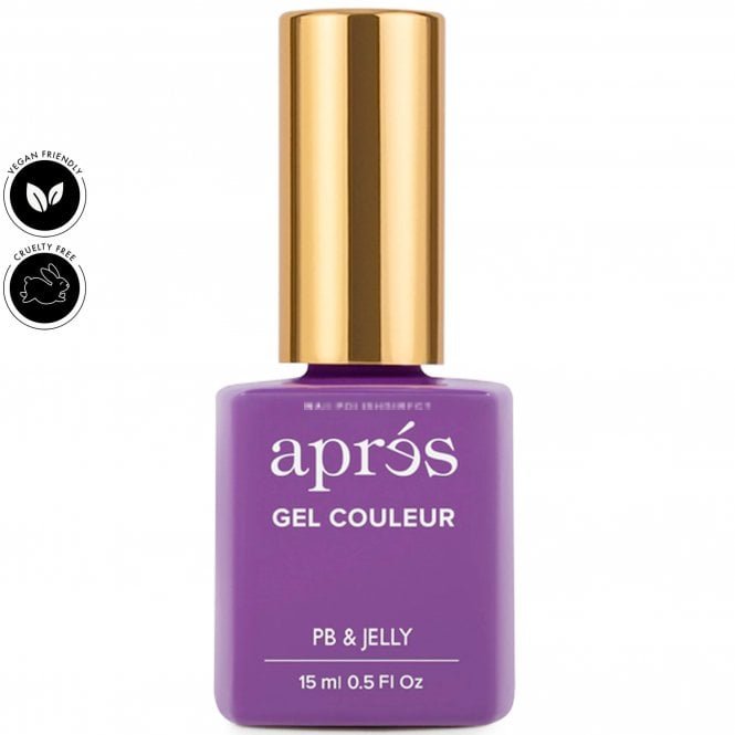 Aprés Gel Couleur Vegan Gel Polish - PB & Jelly 15ml