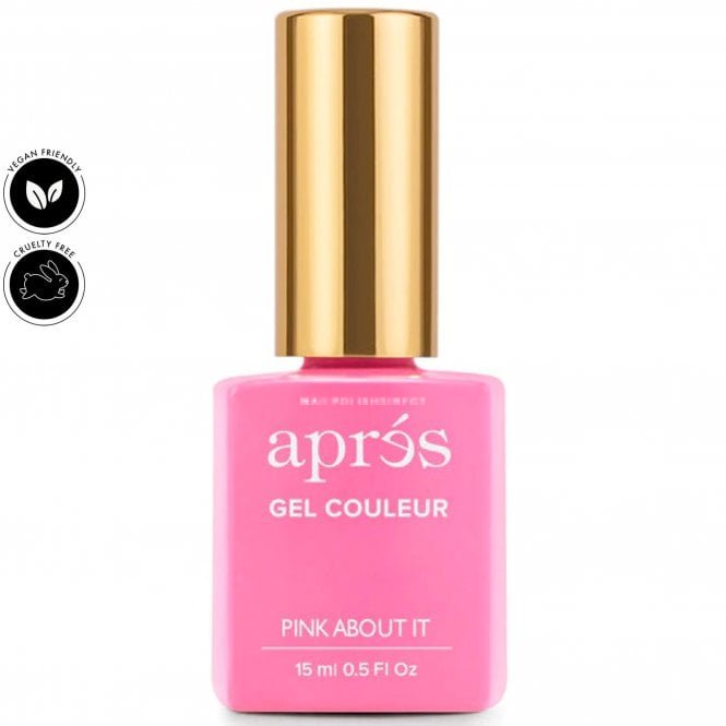 Aprés Gel Couleur Hema & TPO Free Gel Polish - Pink About It 15ml