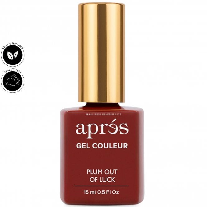 Aprés Gel Couleur Hema & TPO Free Gel Polish - Plum Out Of Luck 15ml