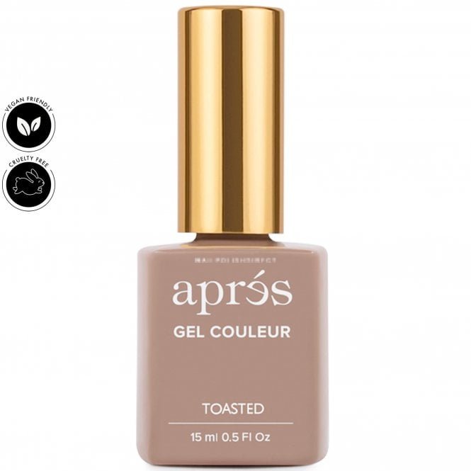 Aprés Gel Couleur Vegan Gel Polish - Toasted 15ml