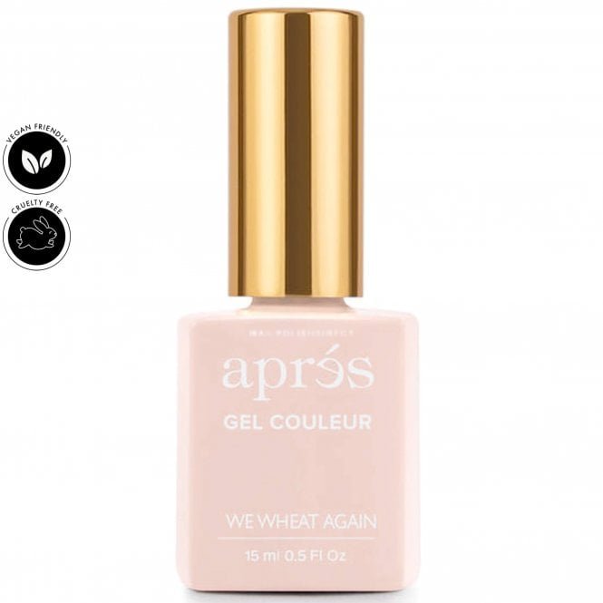Aprés Gel Couleur Hema & TPO Free Gel Polish - We Wheat Again 15ml
