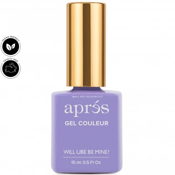 Aprés Gel Couleur Vegan Gel Polish - Will Ube Be Mine? 15ml