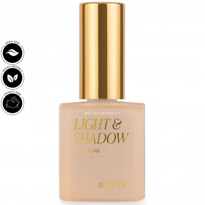 Aprés HEMA & TPO Gel Polish - Light & Shadow - Beige Flag 10ml