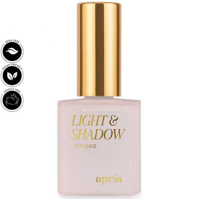Aprés HEMA & TPO Gel Polish - Light & Shadow - For Once 10ml