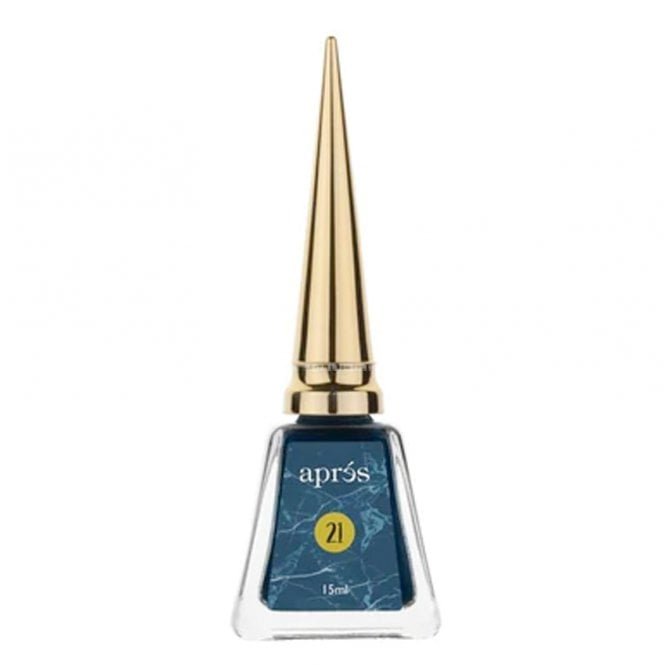 Aprés Artiste ArtInk Marble Effect Gel Nail Polish - Deep Sea (21) - 15ml