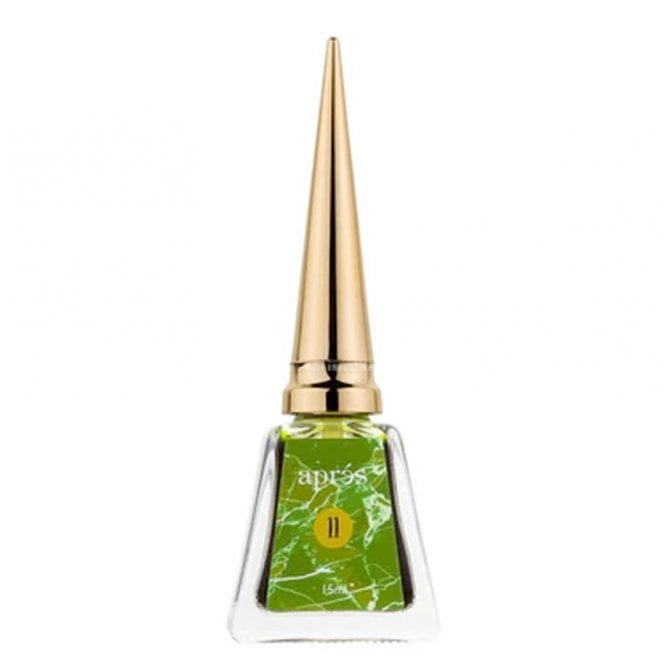 Aprés Artiste ArtInk Marble Effect Gel Nail Polish - Lime (11) - 15ml