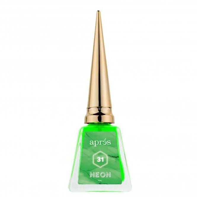 Aprés Artiste ArtInk Marble Effect Gel Nail Polish - Neon Green (31) - 15ml