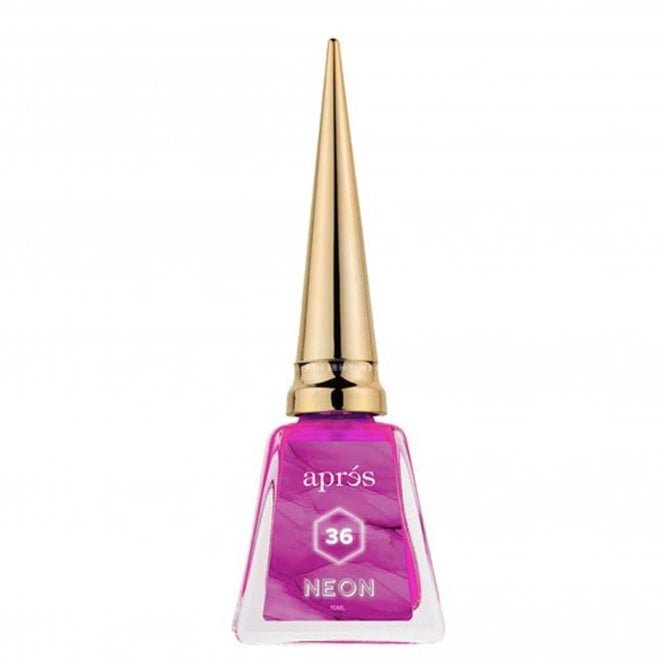 Aprés Artiste ArtInk Marble Effect Gel Nail Polish - Neon Purple (36) - 15ml