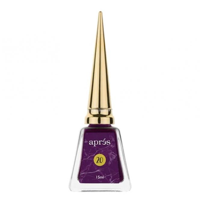 Aprés Artiste ArtInk Marble Effect Gel Nail Polish - Wine (20) - 15ml