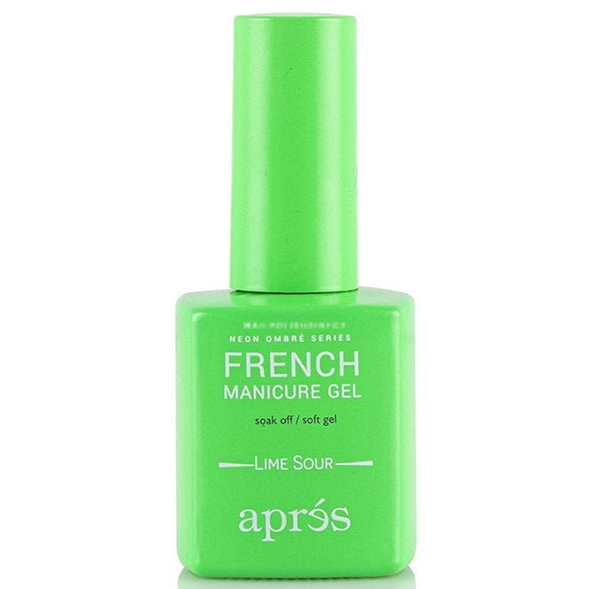 Aprés French Manicure Gel Nail Polish - Lime Sour 15ml