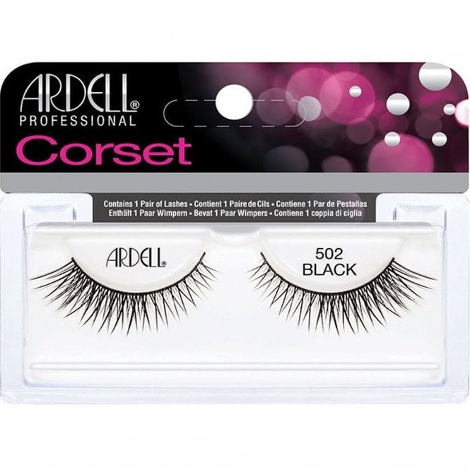 Ardell Corset False Eyelashes - Black 502 (61502)