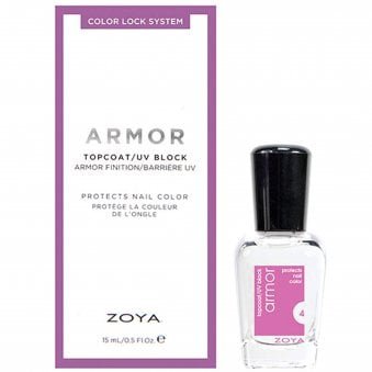 Armor Top Coat & UV Blocker - Protective Nail Polish Top Coat 15ml (ZTAR01)