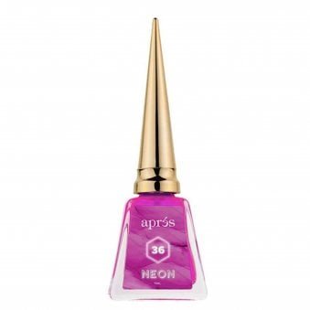Artiste ArtInk Marble Effect Gel Nail Polish - Neon Purple (36) - 15ml