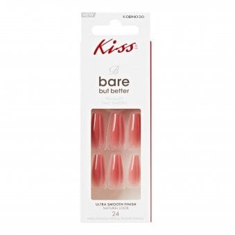 Bare But Better False Nails - Blank Space (24 Nails & Adhesive 2g)