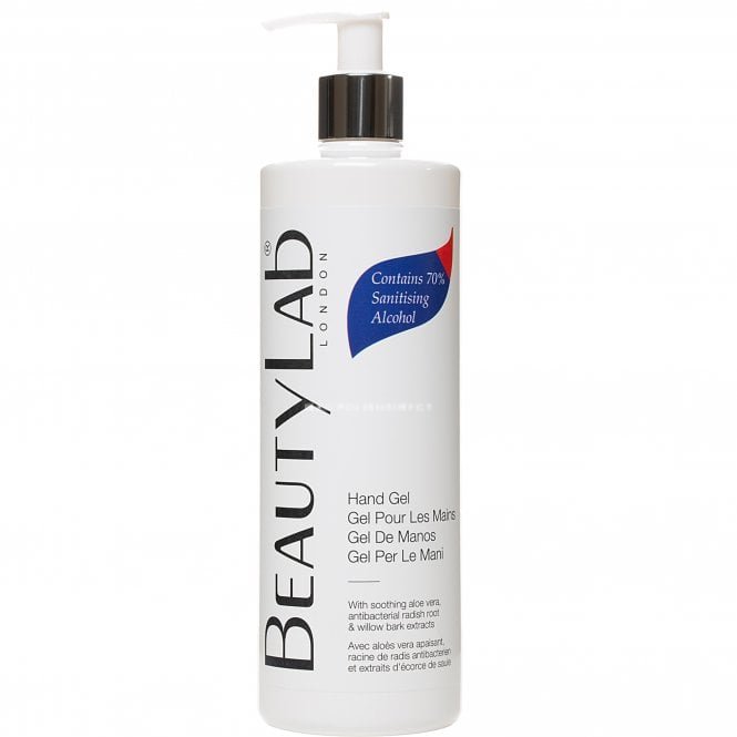 Beauty Lab Salon Professional PPE - Instant Hand Sanitiser Gel 500ml