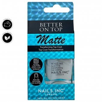 Better On Top Quick-Drying Matte Top Coat 14ml (16297)