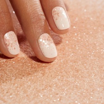 Biodegradable Nail Art Glitter - Blush 2g (14226)