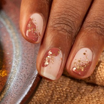 Biodegradable Nail Art Glitter - Copper 2g (14206)