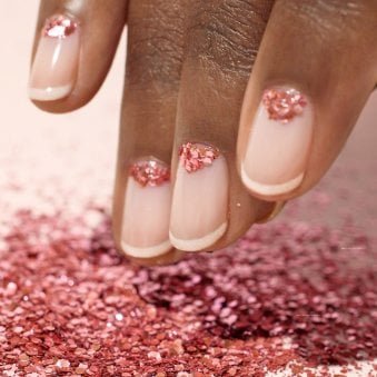 Biodegradable Nail Art Glitter - Pink Quartz 2g (14121)