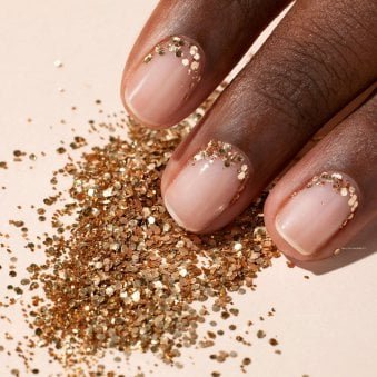 Biodegradable Nail Art Glitter - Rose Gold 2g (14041)
