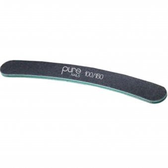 Black Boom Nail Files - 100/180 Grit (N1162 - Single)