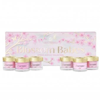 Blossom Babes Collection - Coloured Acrylic Powder (6 x 28g)