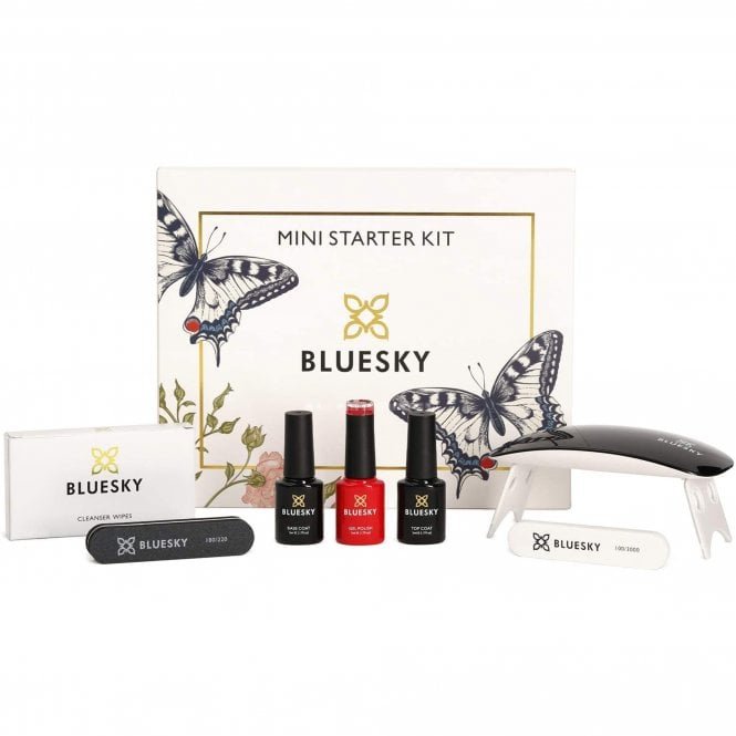 Bluesky Mini Gel Polish Starter Kit - Pillar Box Red (3 x 5ml) (D160)
