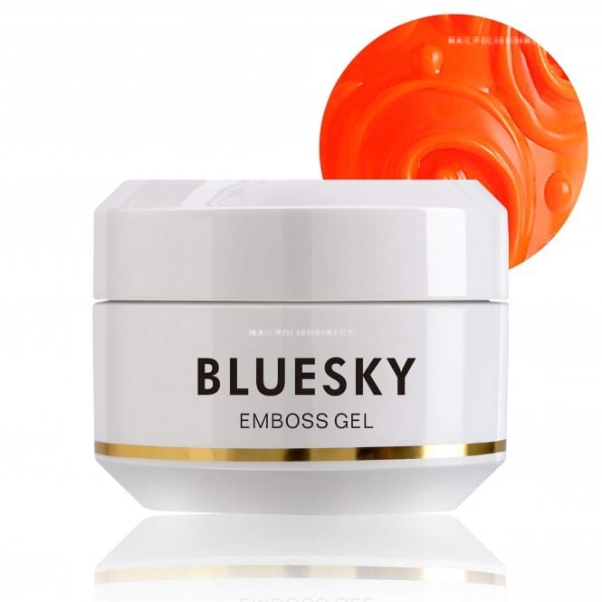 Bluesky LED/UV Emboss Gel - Orange (E04) 8ml