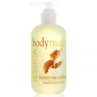 Body Treats - Hand & Body Bath - Honey-Nectarine 251ml