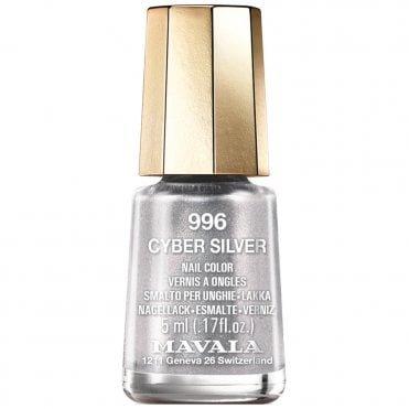 Breathable Mini Nail Polish - Cyber Silver (996) 5ml