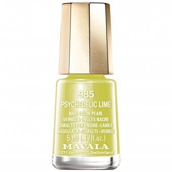 Breathable Mini Nail Polish - Psychedelic Lime (985) 5ml