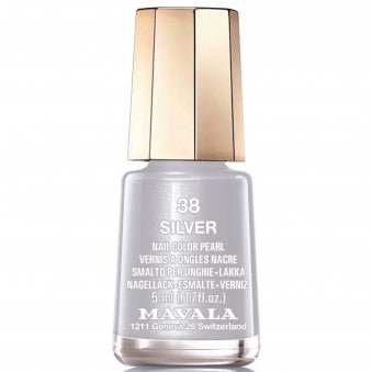 Breathable Mini Nail Polish - Silver 5ml (38)