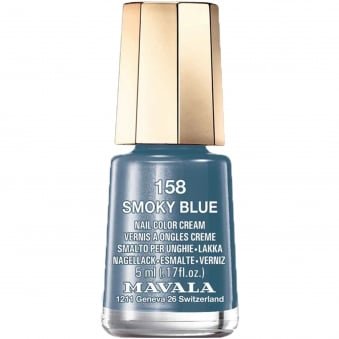 Breathable Mini Nail Polish - Smoky Blue (158) 5ml